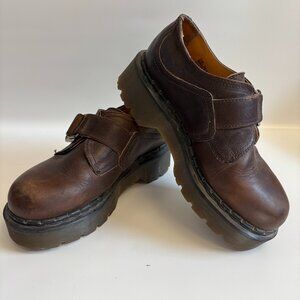 Vintage Dr. Martens Super Chunky Monk Strap Platforms